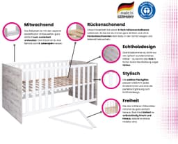 OTTO home Babyzimmer-Komplettset Rieke | Holztöne