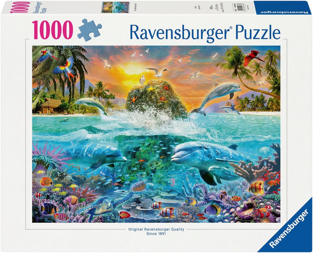 Ravensburger Puzzle Die Unterwasserinsel | Mehrfarbig