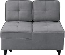 ATLANTIC home collection Schlafsofa Freddy | Grau