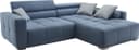 Jockenhöfer Gruppe Ecksofa Salerno | Blau 2