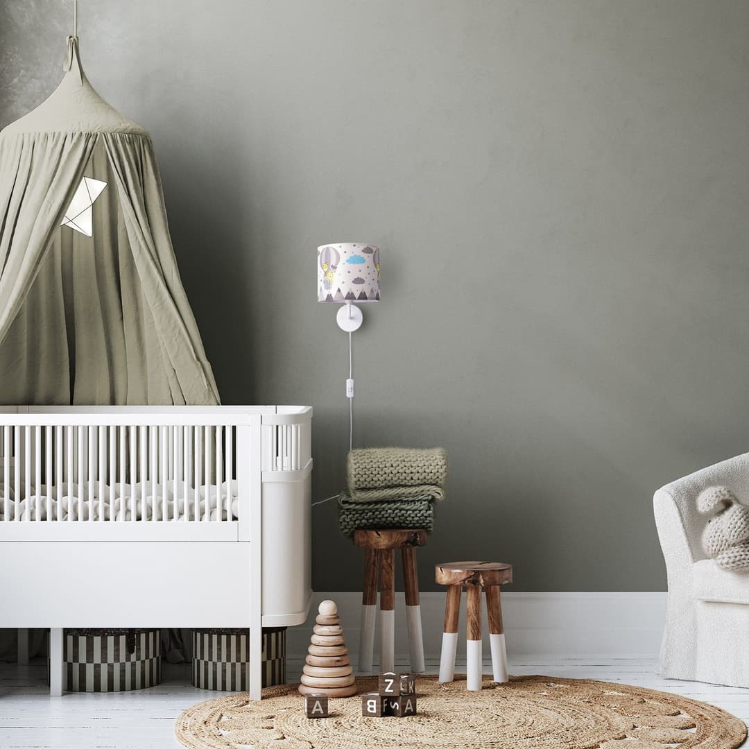 Paco Home Wandleuchte Cosmo 343 | Mehrfarbig