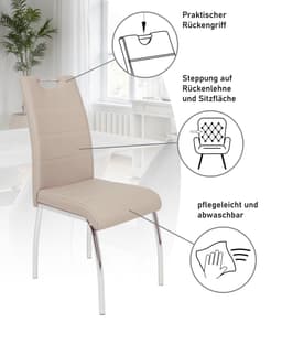 HEL A Stuhl Susi | Beige