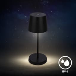 Briloner Leuchten LED Tischleuchte PIHA | Schwarz
