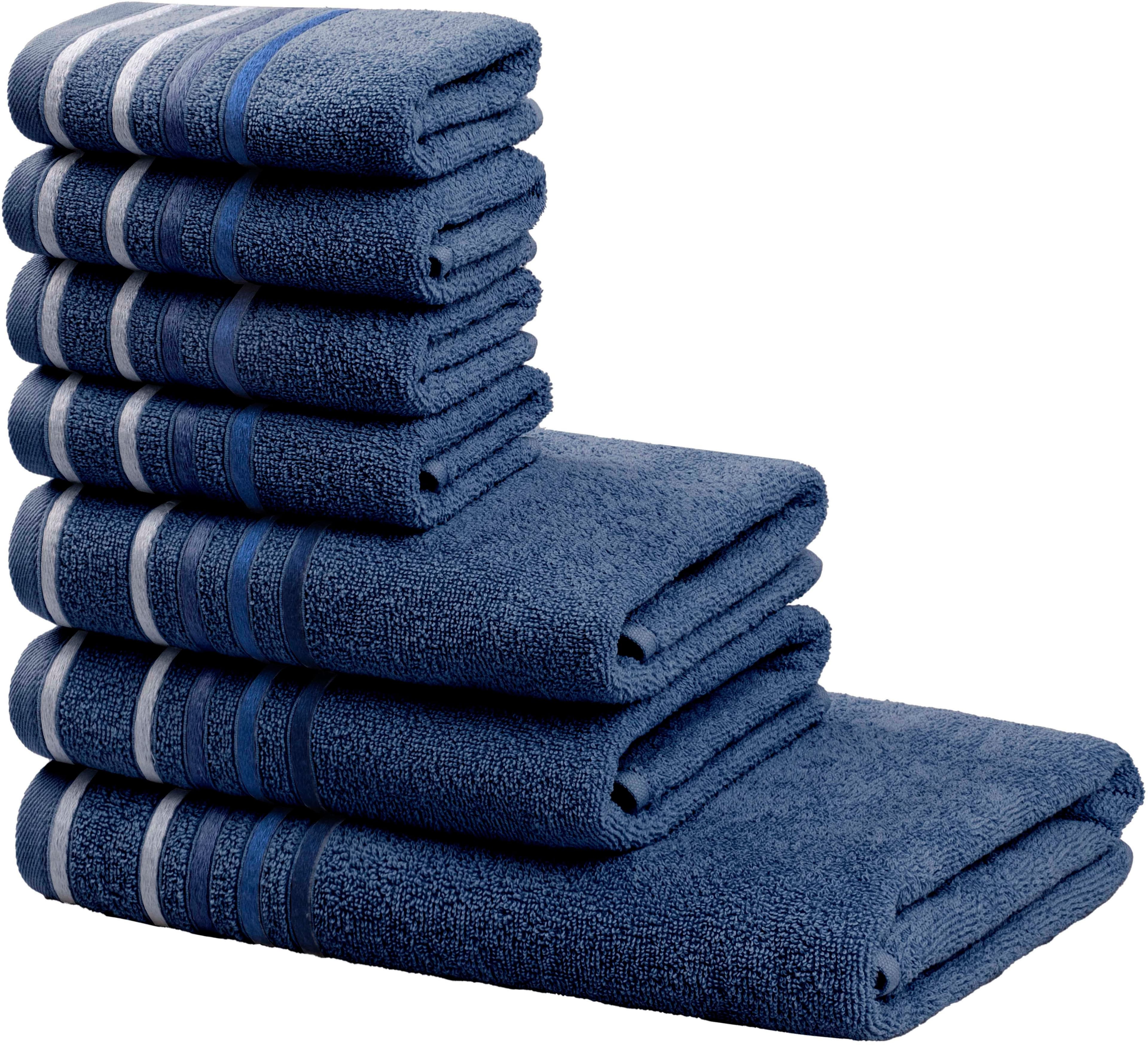 OTTO home Handtuch Set Niki | Blau