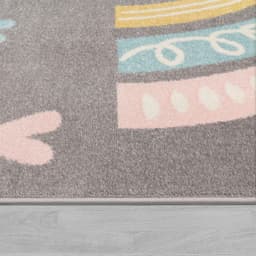 Paco Home Kinderteppich Nino 887 | Grau