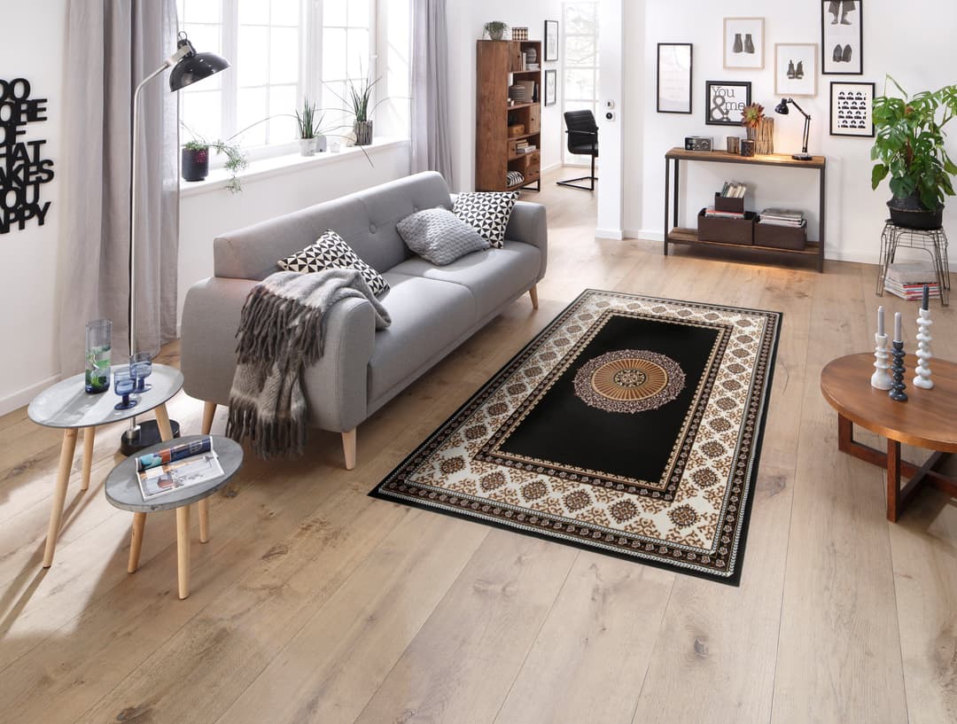 OTTO home Teppich Shari | Schwarz