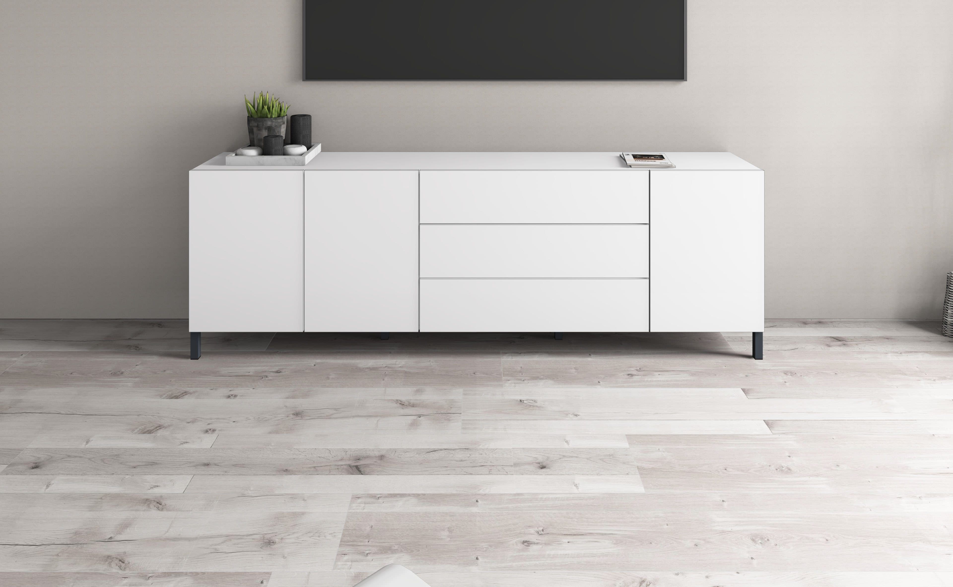 borchardt Möbel Sideboard Sophia | Weiß