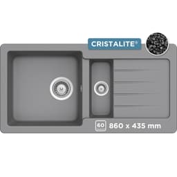 Schock Granitspüle Typos DS | Grau