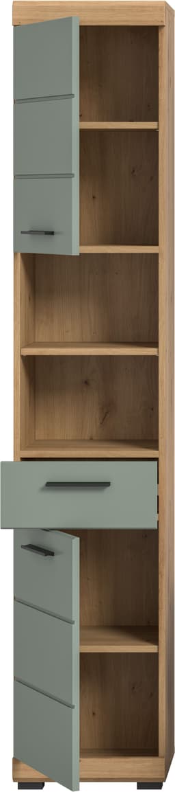 welltime Hochschrank SIENA | Holztöne