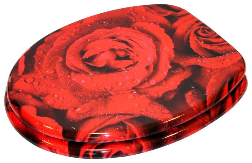 Sanilo WC-Sitz Rosen | Rot