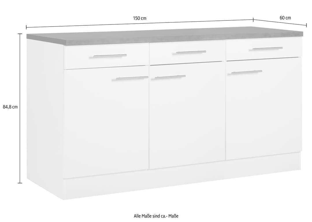 OPTIFIT Unterschrank Mini | Holztöne