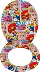 WENKO WC-Sitz Pop-Art | Mehrfarbig 3