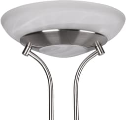 Reality Leuchten LED Stehlampe Orson | Silber