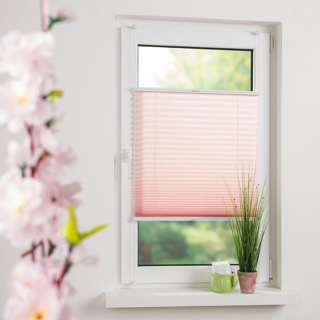 Liedeco Plissee Pastell | Rosa