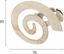 Good Life Dekoklammer Helix | Weiß 4