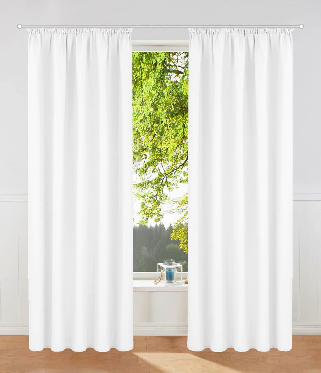 OTTO home Vorhang Raja | Weiß
