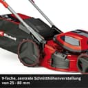 Einhell Akku-Rasenmäher Professional GP-CM 36/52 S Li BL | Rot 5