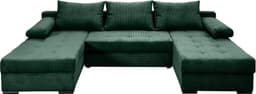 COLLECTION AB Wohnlandschaft Josy U-Form | Grün