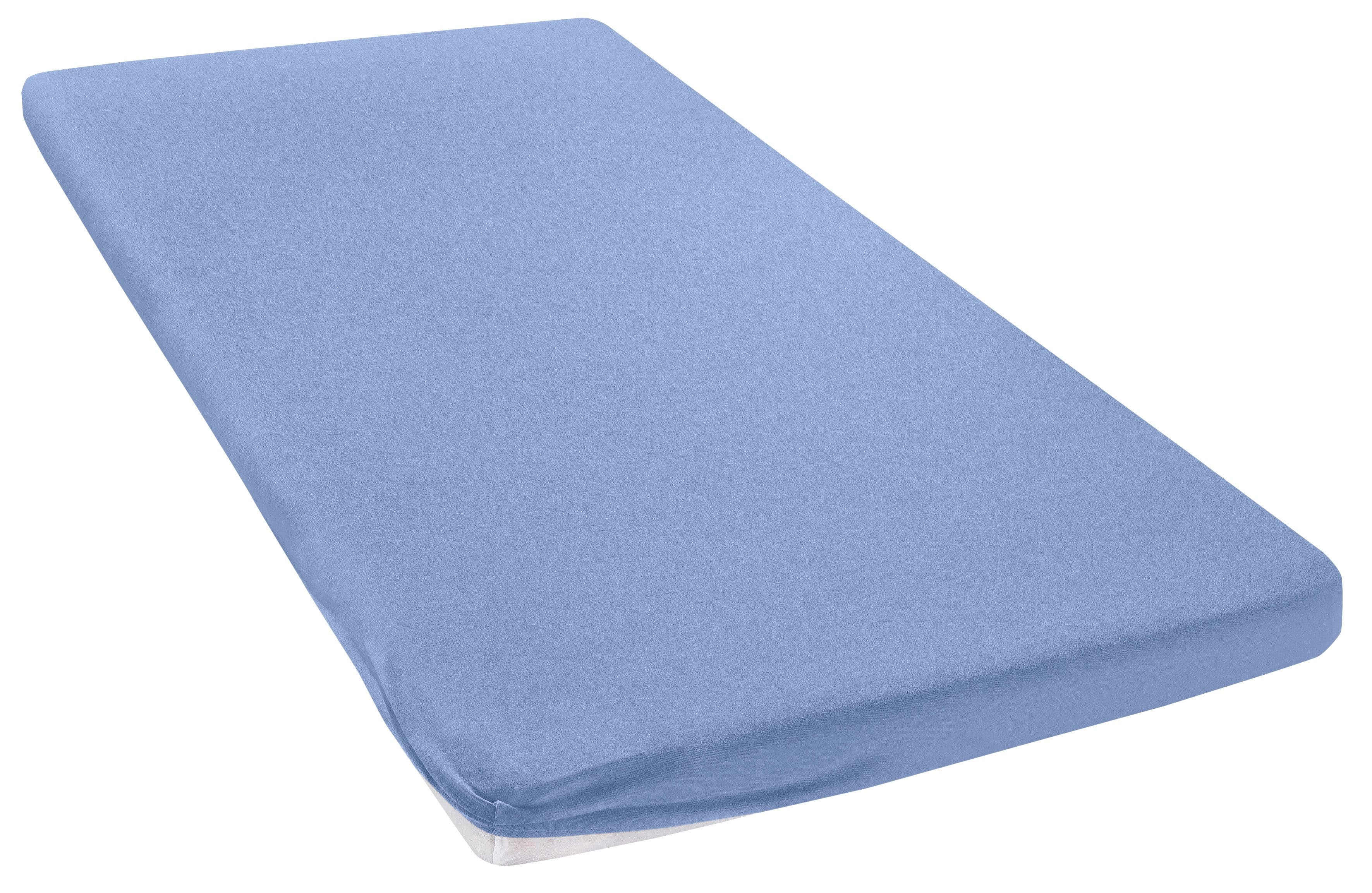OTTO home Spannbettlaken Topper Basic | Blau