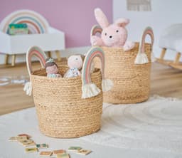 Zeller Present Wäschekorb Rainbow | Beige