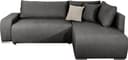 COLLECTION AB Ecksofa Poppy L-Form | Grau