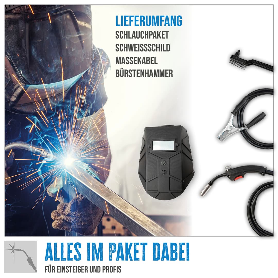 Güde Fülldrahtschweißgerät »20 - 120 A« | Blau