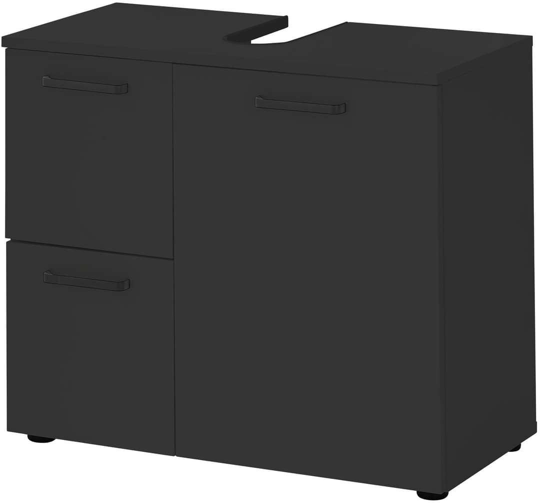 BASIC by Balculina Waschbeckenunterschrank Vanice | Schwarz