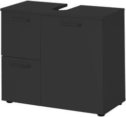 BASIC by Balculina Waschbeckenunterschrank Vanice | Schwarz