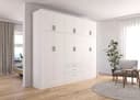rauch Kleiderschrank HILDESHEIM | Weiß 3