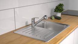 Schütte Spültischarmatur DIZIANI | Silber