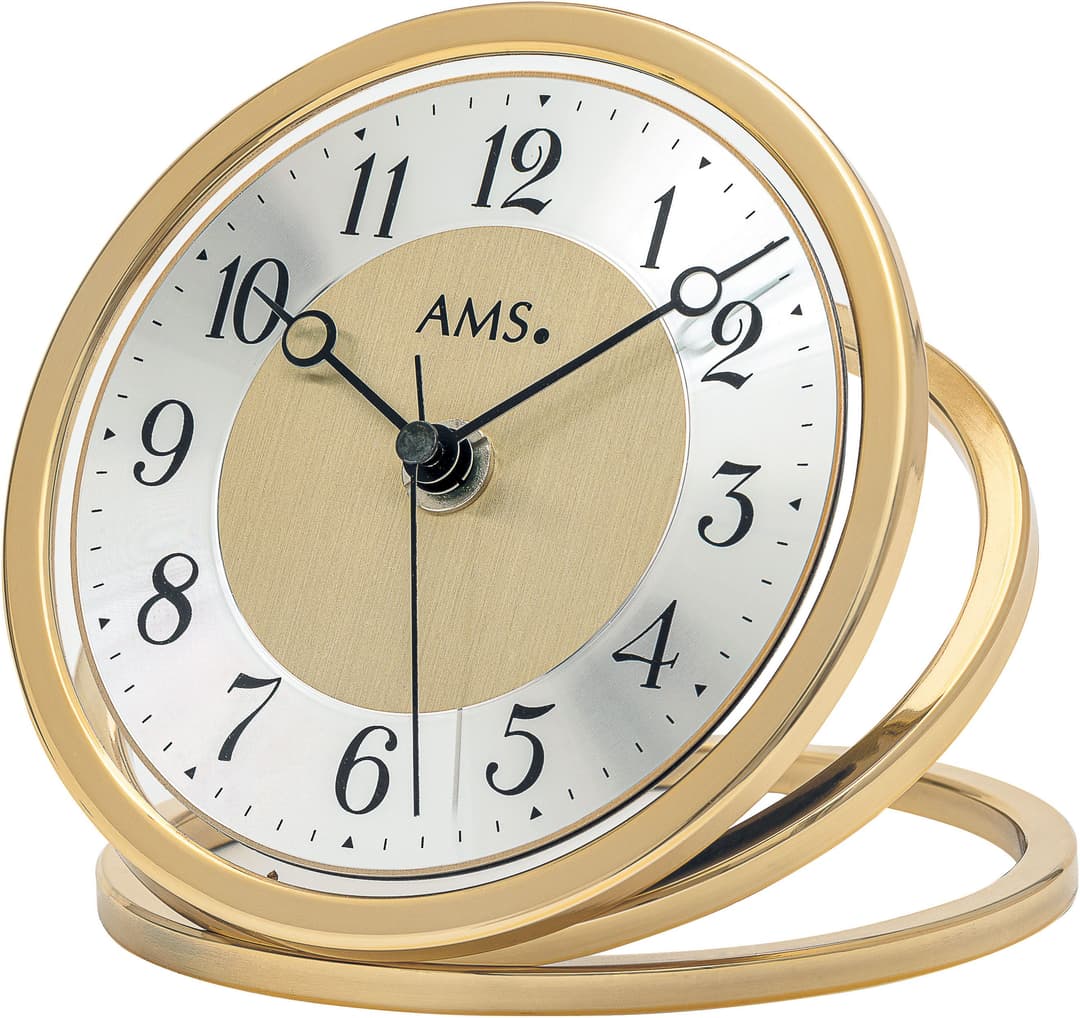 AMS Funktischuhr | Gold