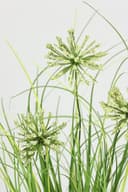 I.GE.A. Grasbusch Kunstpflanze im Topf | Grün 2