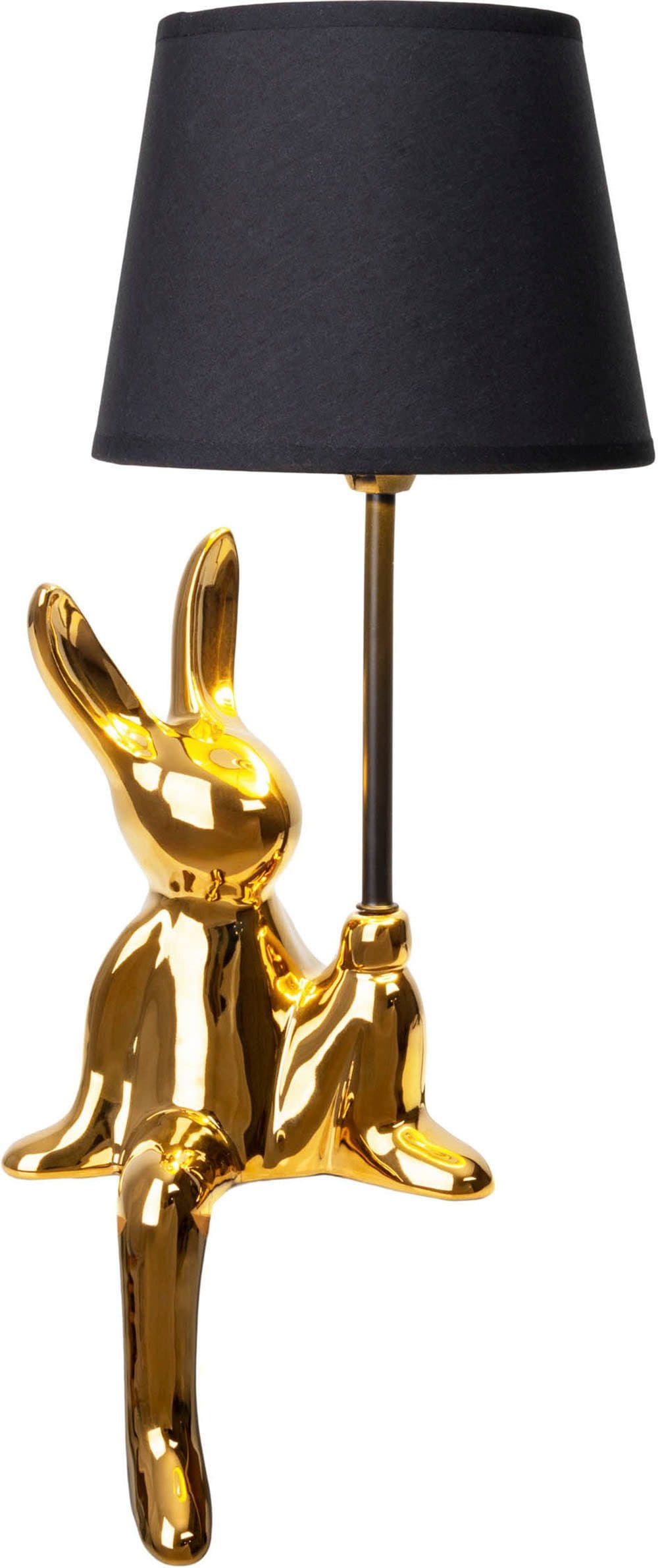 Näve Tischleuchte Helge Hase | Gold
