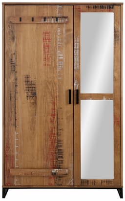 OTTO home Garderobenschrank Santos | Braun