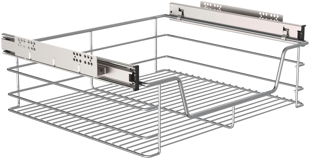 Schütte Auszug Teleskopschublade | Silber
