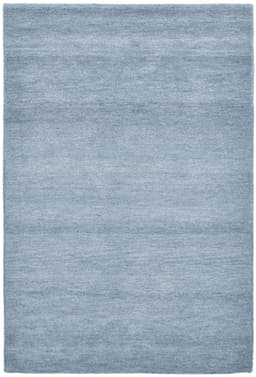THEKO Gabbeh Uni Wollteppich | Blau