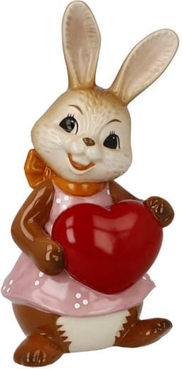 Goebel Osterhase Figur Hase - Alles Liebe! | Mehrfarbig
