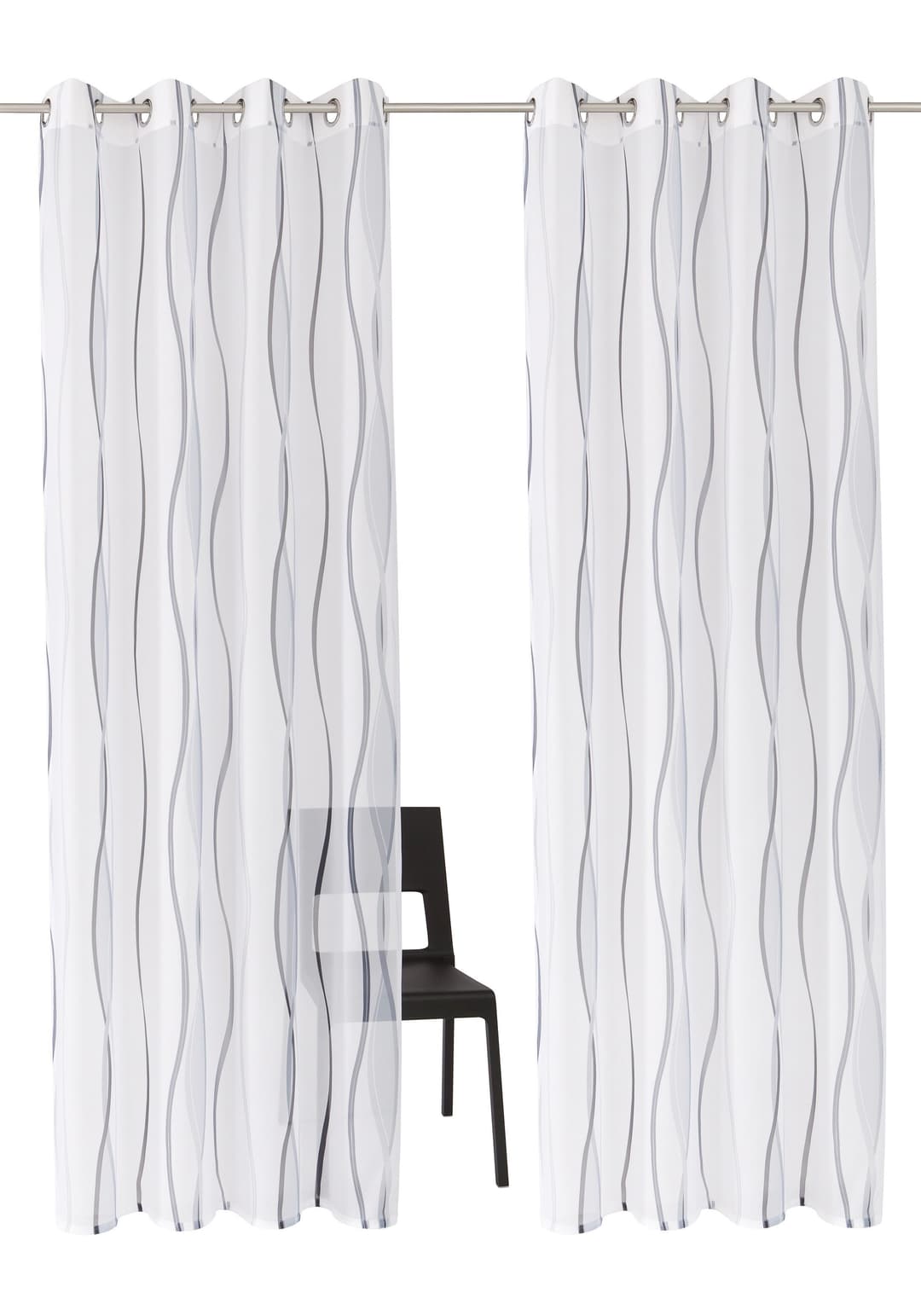 OTTO home Gardine Dimona | Weiß