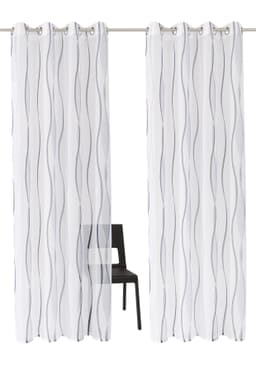 OTTO home Gardine Dimona | Weiß