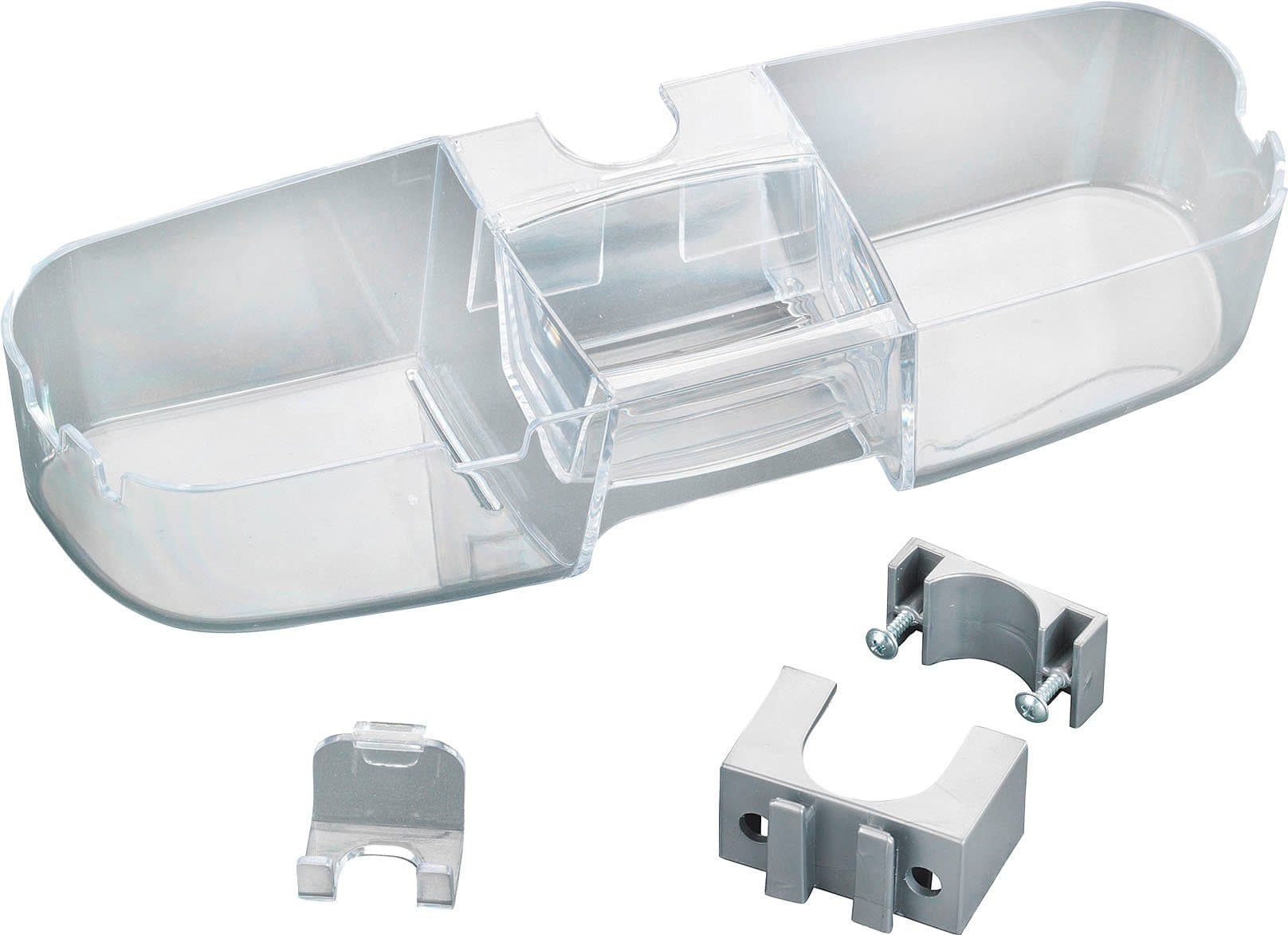 Wenko Duschstangencaddy Premium | Transparent