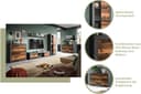 Home affaire Highboard AOSTA | Holztöne 3