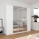OTTO home Drehtürenschrank Kleiderschrank AGORDO | Weiß 2
