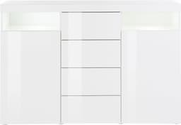 borchardt Möbel Highboard Kapstadt | Weiß