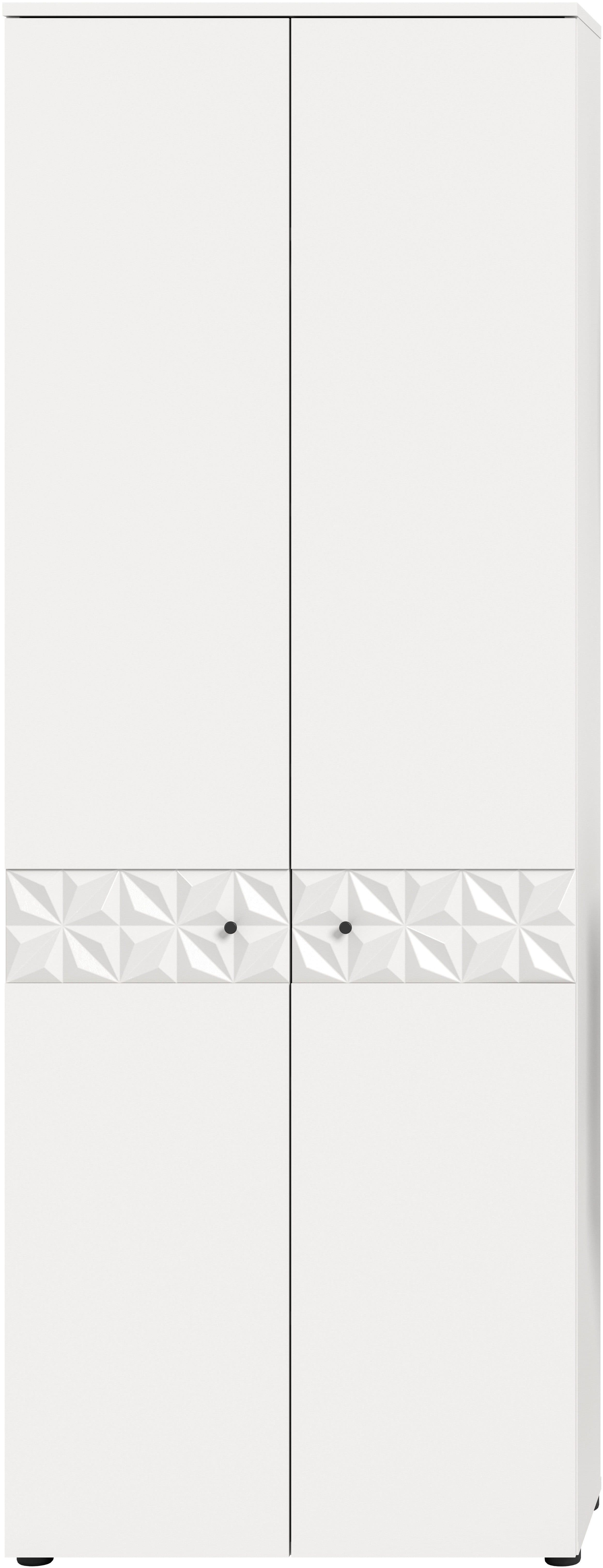 Home affaire Garderobenschrank VICENZA | Weiß