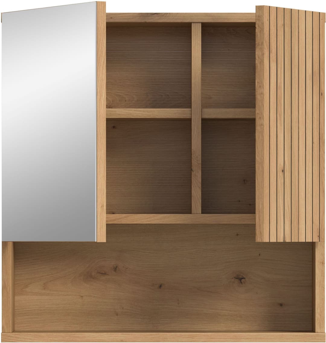 welltime Spiegelschrank MANI | Holztöne