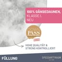SPESSARTTRAUM Gänsedaunenbettdecke Premium**** | Weiß 3
