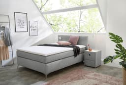Jockenhöfer Gruppe Boxspringbett Nora | Grau