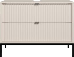 BASIC by Balculina Waschbeckenunterschrank Lucera | Beige