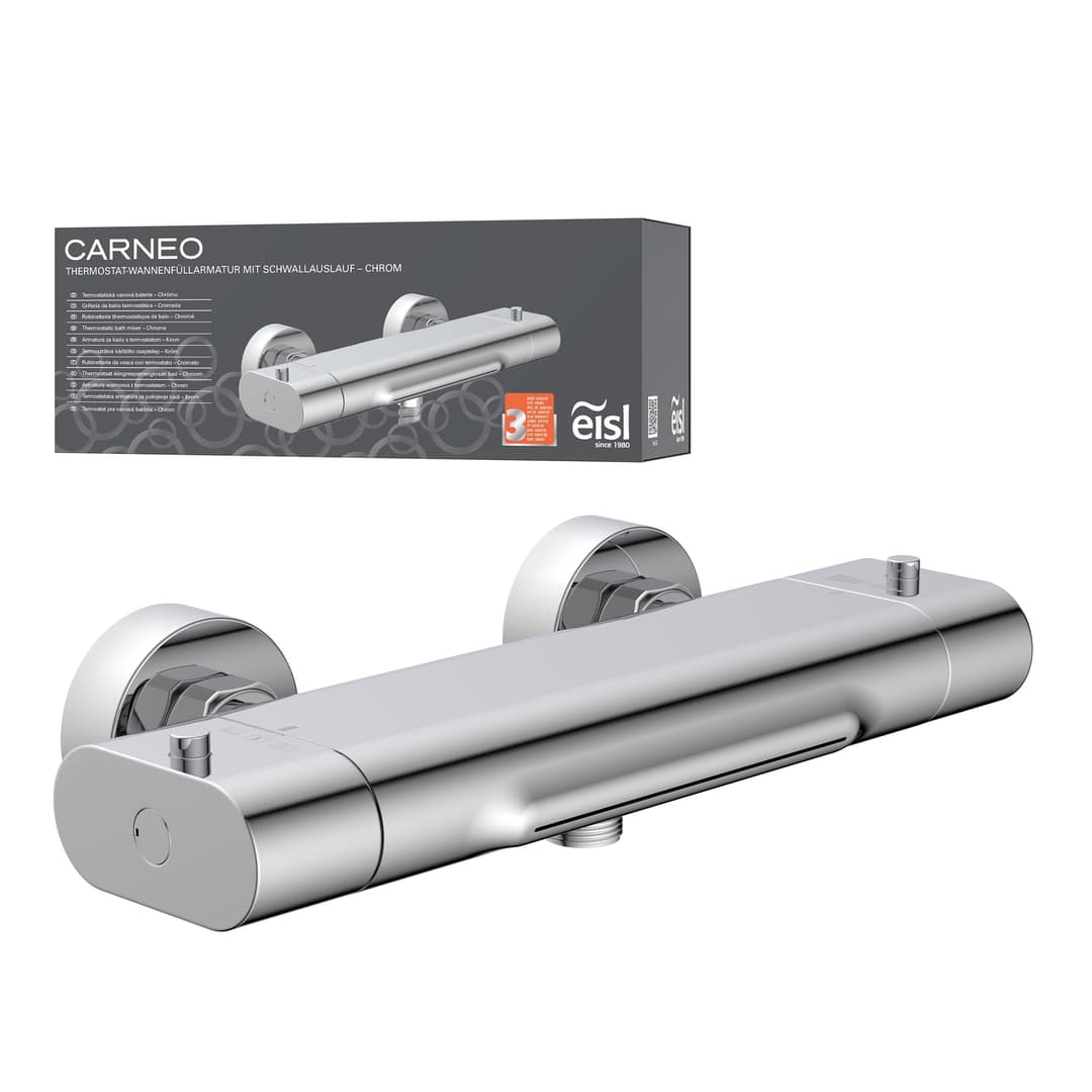Eisl Wannenthermostat CARNEO | Silber