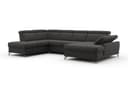 sit&more Wohnlandschaft Cabrio U-Form | Braun 5